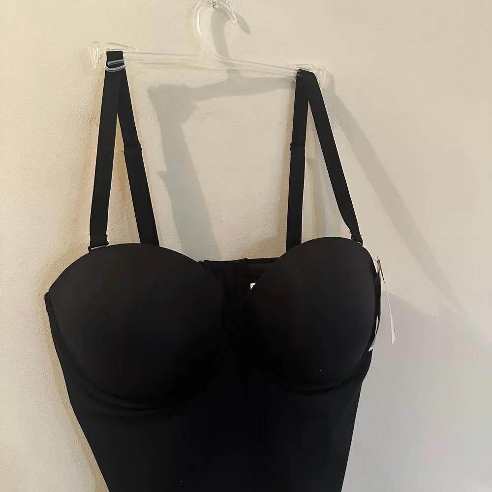 NEW Wacoal Reshape Strapless Shapewear sz 36DD Wacoal 801219 Black - Picture 10 of 10